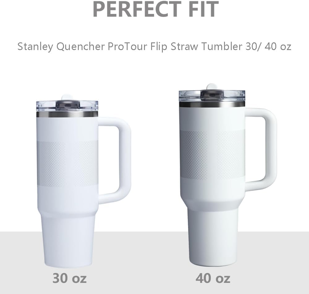 Dreamfocus Straw Replacement for Stanley Quencher ProTour Flip Straw Tumbler 30 40 oz