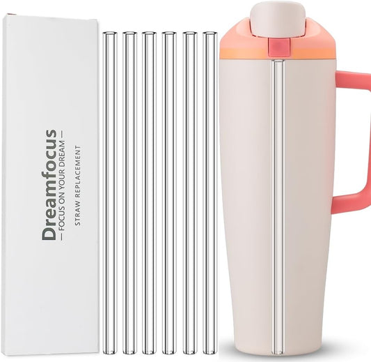 Dreamfocus Straw Replacement for Owala FreeSip Tumbler 40 oz