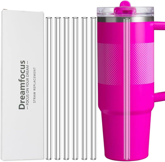 Dreamfocus Straw Replacement for Stanley Quencher ProTour Flip Straw Tumbler 30 40 oz