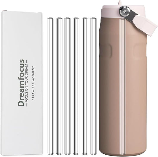 Dreamfocus Straw Replacement for Stanley IceFlow Aerolight Flip Straw 2.0 Bottle 16 24 36 50 oz