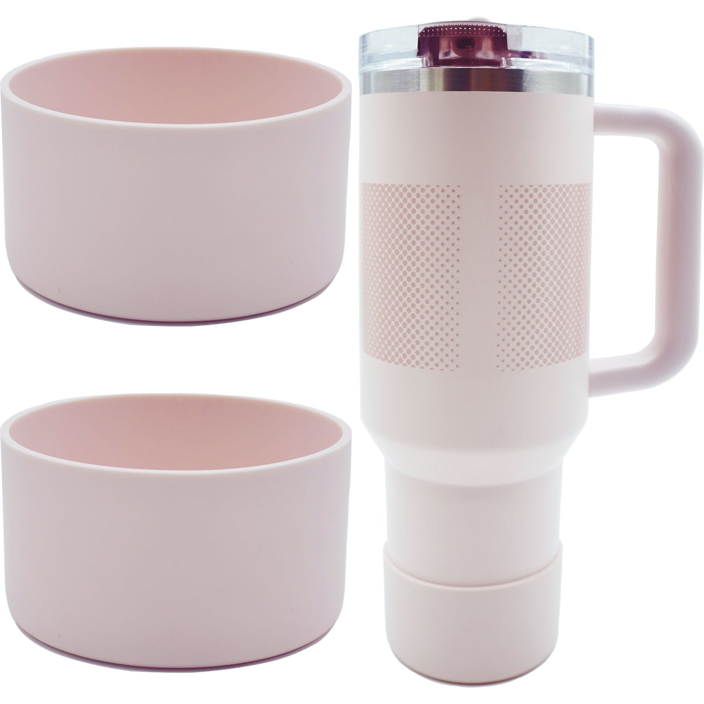 2PCS Silicone Boot for Stanley Quencher ProTour Flip Straw Tumbler 30oz 40oz