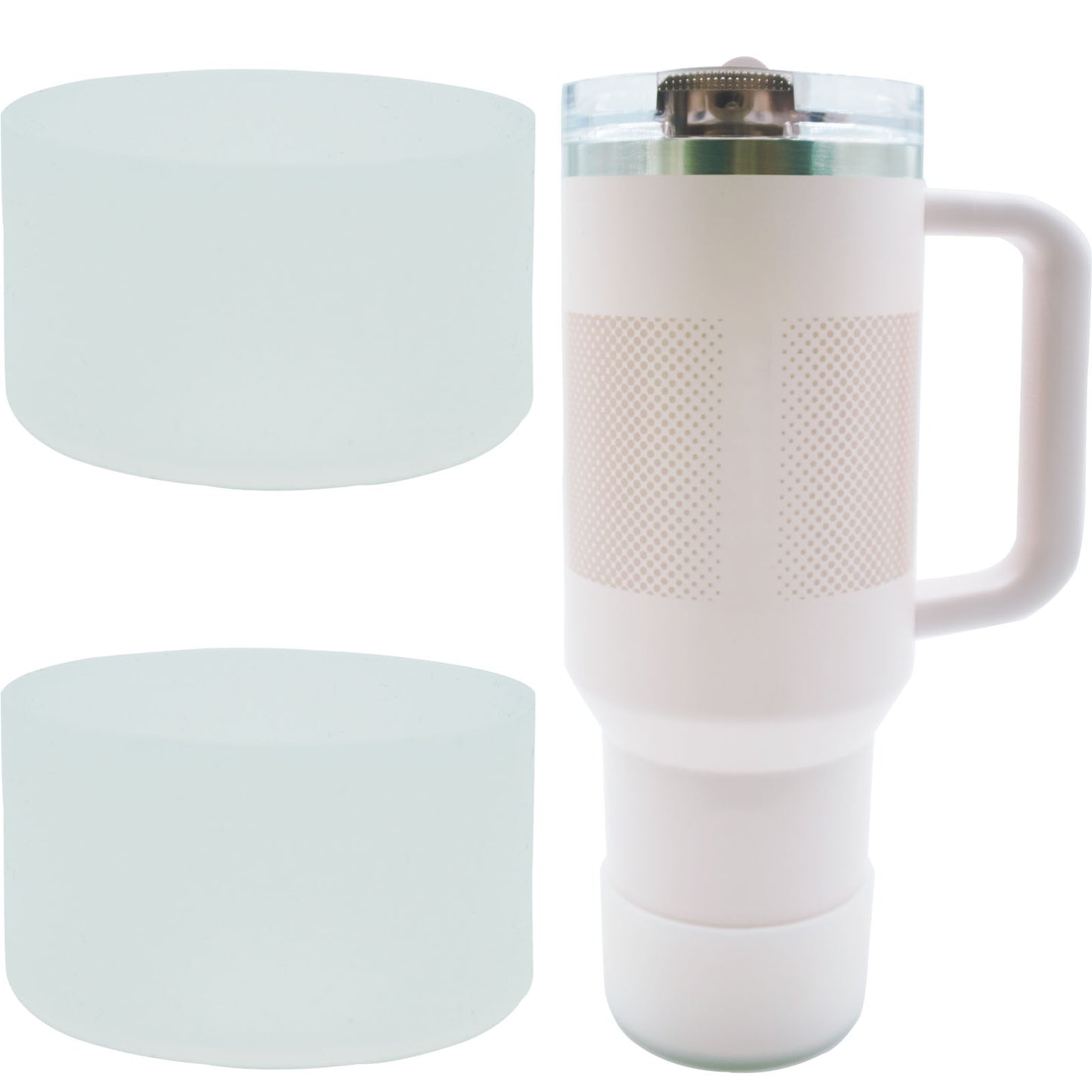 2PCS Silicone Boot for Stanley Quencher ProTour Flip Straw Tumbler 30oz 40oz