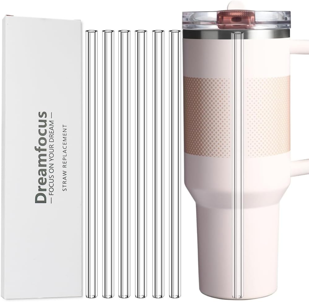 Dreamfocus Straw Replacement for Stanley Quencher ProTour Flip Straw Tumbler 30 40 oz