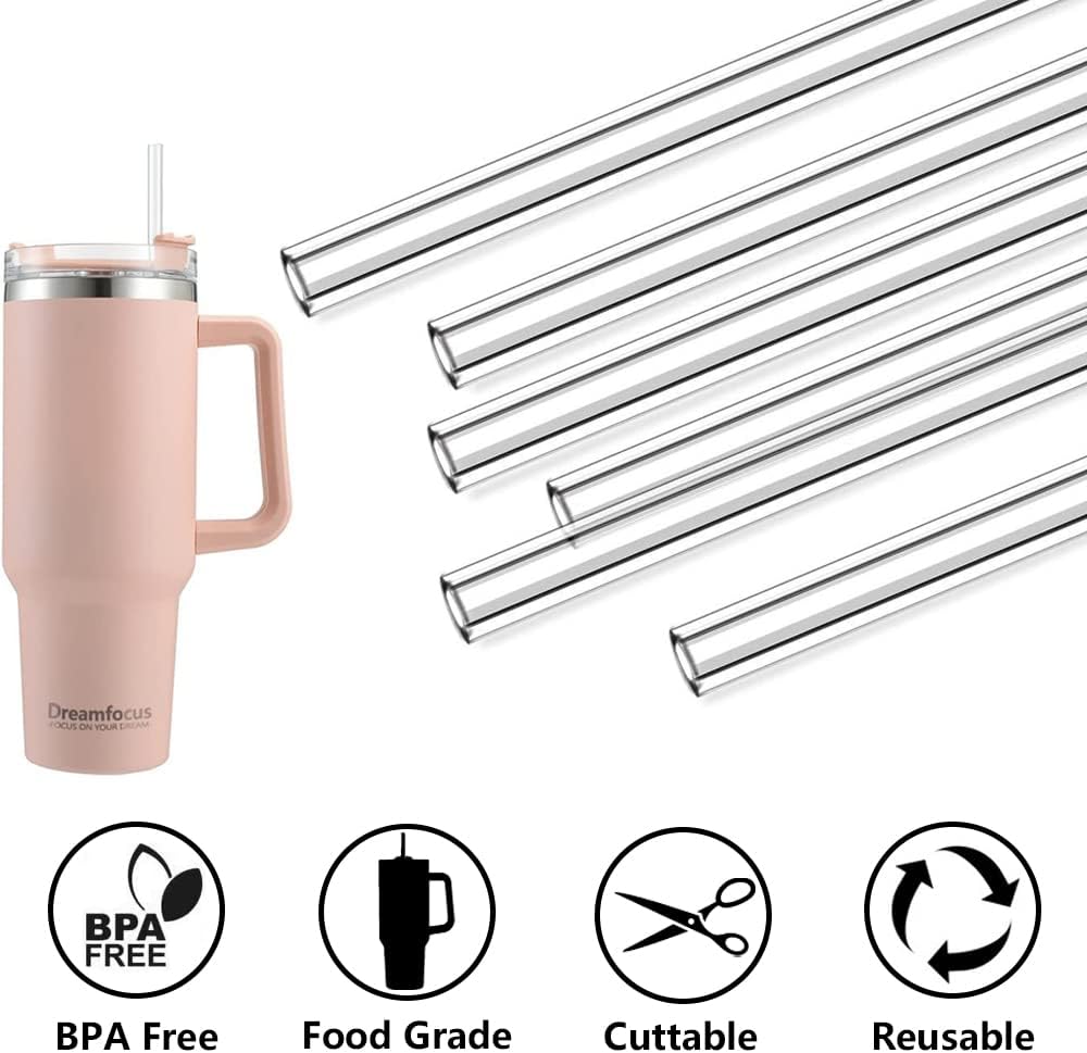 Dreamfocus Straw Replacement for Stanley Quencher 40 oz Tumbler