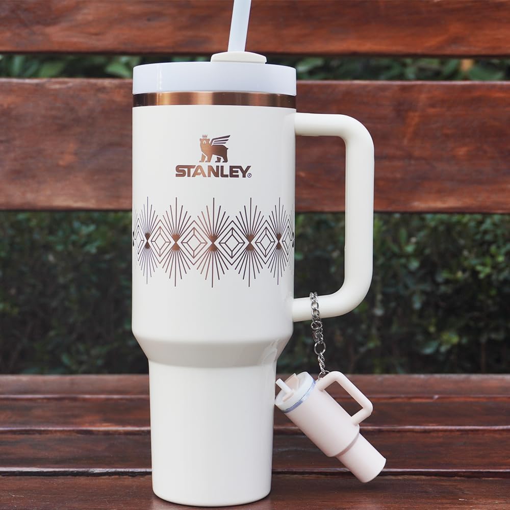 Mini Cup Keychain Charms for Stanley 40 oz Tumbler Handle