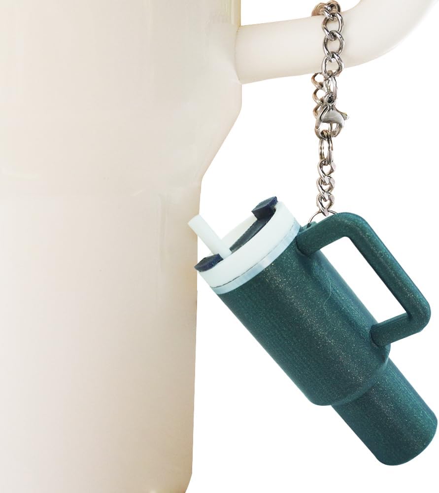 Mini Cup Keychain Charms for Stanley 40 oz Tumbler Handle