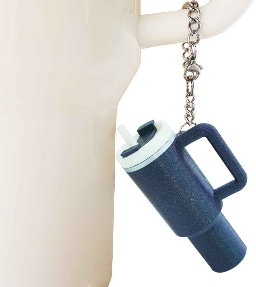 Mini Cup Keychain Charms for Stanley 40 oz Tumbler Handle
