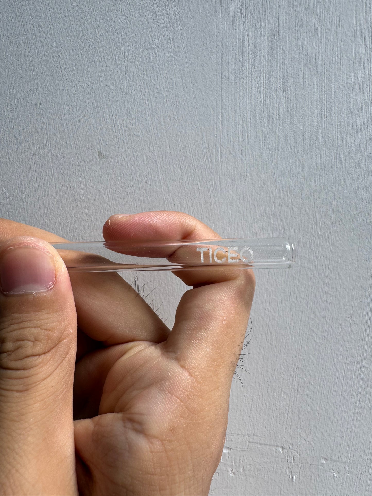 TICEO Reusable Clear Glass Straws | Premium High Borosilicate Glass Drinking Straw for Tumblers, Iced Coffee & Smoothies