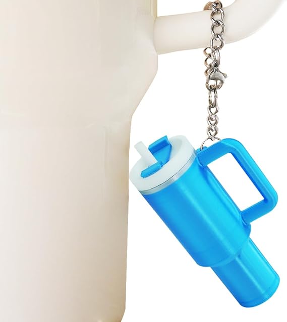 Mini Cup Keychain Charms for Stanley 40 oz Tumbler Handle