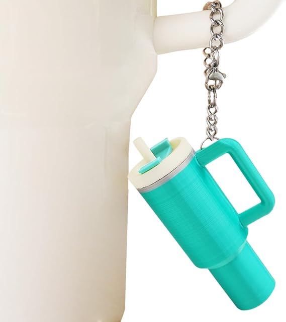 Mini Cup Keychain Charms for Stanley 40 oz Tumbler Handle